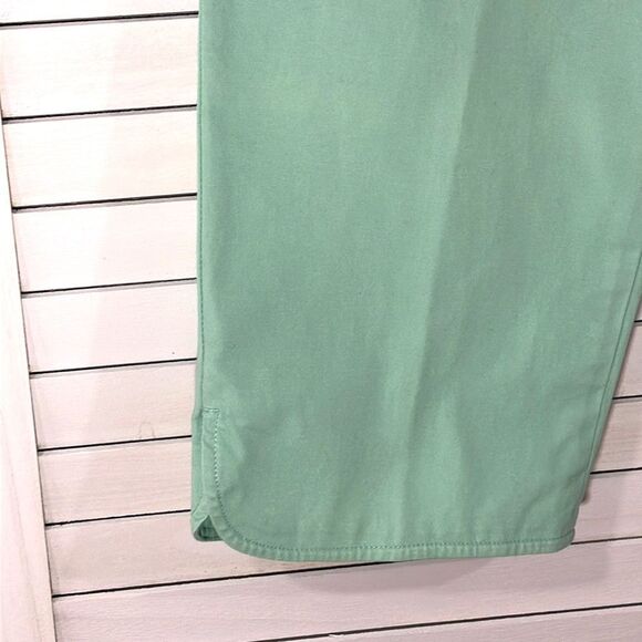 Talbots Crop Pants Size 10 Heritage Mint Green - Picture 6 of 12
